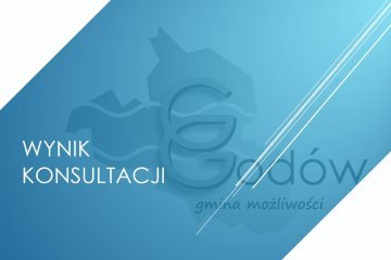 Wynik przebiegu konsultacji